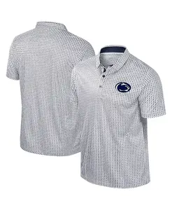 Мужская поло Big Tall Marty Rival цвета Navy с символикой Penn State Nittany Lions Colosseum