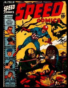Speed Comics #18: Classic Golden Age Superhero Comic 1942 - Action! Mystery! Thrills! (CreateSpace Independent Publishing Platform)