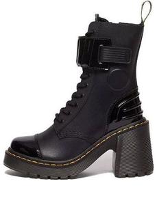 Кроссовки gaya 10-eye alternative leather heeled boots 'black' Dr. Martens, черный