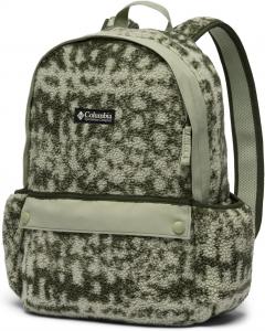Columbia Unisex Helvetia II 14L рюкзак с принтом, Greenscape Stippled Stripe/Safari/Shark, One Size
