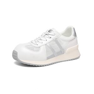 Низкие повседневные туфли с амортизацией и противоскользящим эффектом для женщин Golden Silk Rabbit, Beige