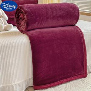Disney Плед 100х120 см, фланель, цвет YX Wine Red