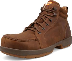 Ботинки Twisted X Men's 6 Work Boot с носком Мок-Тоу и Нано-Тоу, карамельный