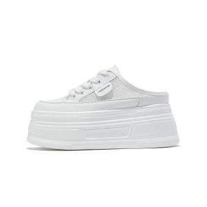 Женские сандалии Sky Vegetables маленького размера с закрытым носком CARDANRO, White