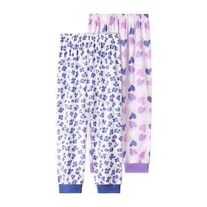 Детский спортивный костюм для девочек 4-12 лет Cuddl Duds, Animal Print Hearts