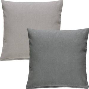 Чехол на подушку REDBEST 2er-Pack 208730, 40x1x40 см цвет stein/grau