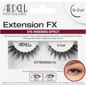 Наращивание накладных ресниц Ardell FX D Curl Черные длинные расклешенные миндалевидные глаза Глубоко посаженные глаза Шелковисто-мягкие без узлов Invisiband Удобное ношение Подходит для веганов