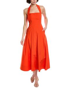 Платье-миди ALC Natalie A.L.C., красный