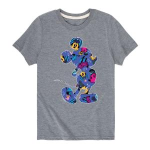 Футболка с силуэтом Микки Мауса Disney для мальчиков 8–20 лет Licensed Character, серый