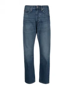 Укороченные прямые джинсы Polo Ralph Lauren, синий