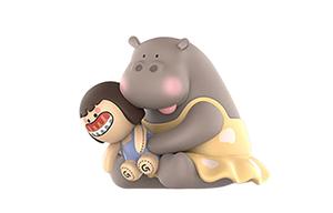 Загадочная коробка Gum Monster Hug Collection, одиночная загадочная коробка/полная коробка 12 шт POP MART