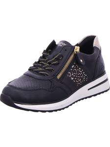 Remonte Кроссовки на шнуровке черного/бежевого/черного цвета