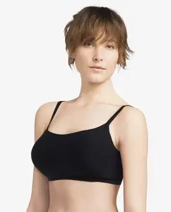 Бюстгальтер без косточек с набивкой SoftStretch с эффектом второй кожи Chantelle, чёрный