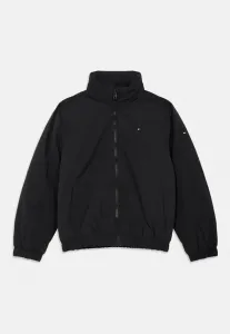 Незаменимая складная куртка с капюшоном и утеплителем, легкая куртка. Tommy Hilfiger, Black