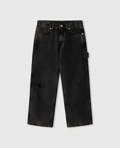 Детские джинсы свободного кроя Dan Pepe Jeans, черный