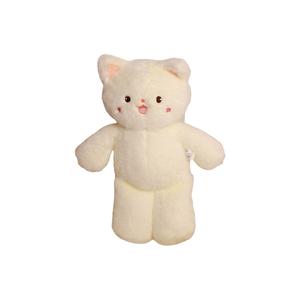 AOLETU Бегущий желтый утенок медвежонок кролик котенок плюшевые куклы 45см высота