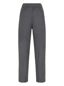 Брюки по фигуре Brunello Cucinelli, серый