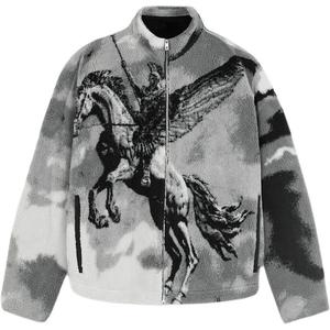 Флисовая куртка с принтом талисмана REPRESENT, разноцветная