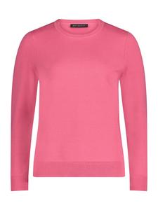 Базовый розовый вязаный свитер с круглым вырезом Betty Barclay