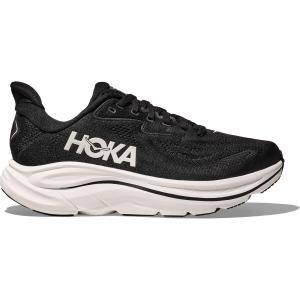 Женские беговые кроссовки Clifton 10 Wide HOKA, Black/White