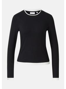 Comma Лонгслив черного цвета (9999)