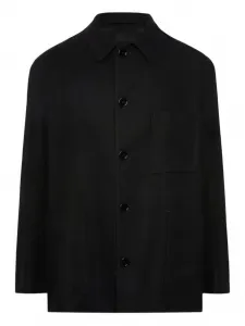 Рубашка-куртка с длинными рукавами Lardini, черный