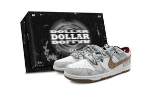 кроссовки для скейтбординга Dunk Abrasion Resistant Low top Unisex Nike, темно-коричневый