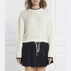 Трикотажный свитер обычного кроя с добавлением шерсти Pepe Jeans London, белый