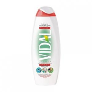 Дермозащитное очищающее средство для тела и волос «Мята и лайм», 500 мл, Vidal