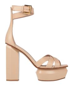 Сандалии Balmain, бледно-розовый