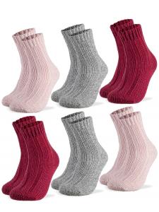 Носки Occulto Niki, цвет mottled grey/Rose/Magenta