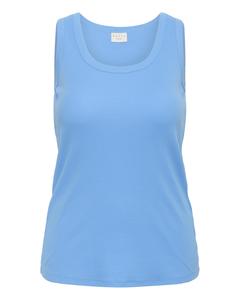 KAFFE CURVE Топ 'KCCarina' в цвете Azure