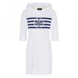 Платье миди Sea Ranch Kate Long Sleeve, белый