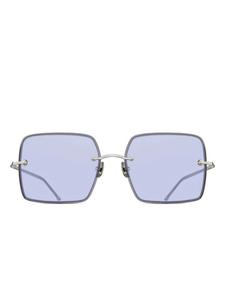Солнцезащитные очки в квадратной оправе Retrosuperfuture, серебряный