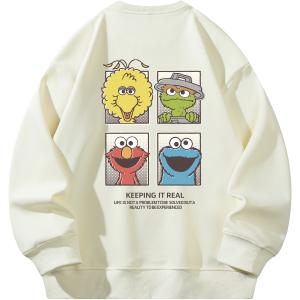 SESAME STREET Толстовка унисекс «УЛИЦА СЕЗАМ», Апельсин