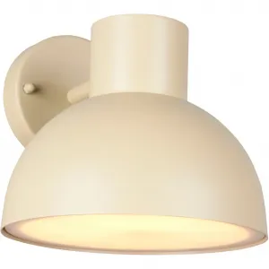 TRIO Осветительные приборы Наружный настенный светильник ELBE, фасадное освещение Downlight, без 1x E27 макс. 10W, для улицы IP44 E27 1 шт. теплый-белый - холодный белый Настенный светильник из литого алюминия, лампу можно заменять Trio Leuchten, песочный