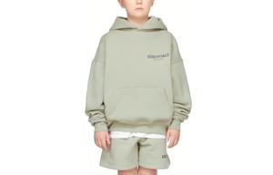 Детская толстовка Fear Of God Essentials, зеленый