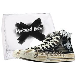 Converse Chuck 70 Explosive Plan, Blessing устойчивые к истиранию высокие кроссовки из холста Unisex винтажные черные