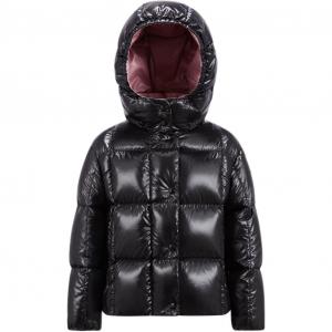 Детская пуховая куртка Moncler, черный