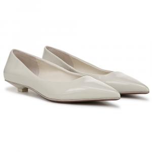 Туфли на низком каблуке Prella от Franco Sarto, white patent faux leather