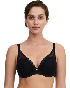 Бюстгальтер Chantelle Norah Chic Plunge T-Shirt, черный