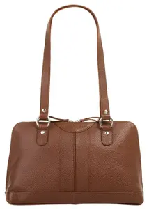 Сумка через плечо Betty Barclay, натуральная кожа, цвет Cognac