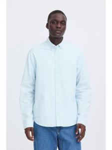 BLEND Рубашка с длинными рукавами BHAdas синего цвета