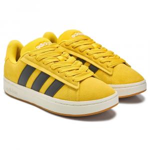 Кроссовки Grand court alpha 00's Adidas, yellow/gum