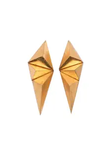 Серьги геометричной формы Monies, золотистый