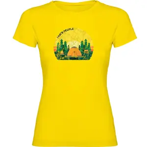 Футболка с коротким рукавом Kruskis I Hate People, желтый