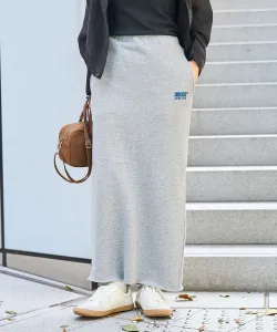 Узкая флисовая юбка Coen, цвет Md.Gray