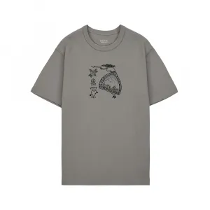 Футболка с коротким рукавом Makia Ideal, серый