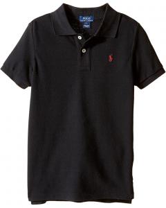 Поло Polo Ralph Lauren Kids Cotton Mesh Polo Shirt, цвет Polo Black