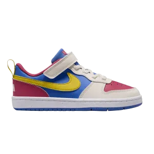 Кроссовки Nike Court Borough Low Recraft PS, Sweet Beet Comet Blue Citron